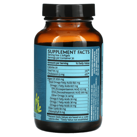 Algae-Based Omega-3 | Vegan DHA & EPA (*GF)