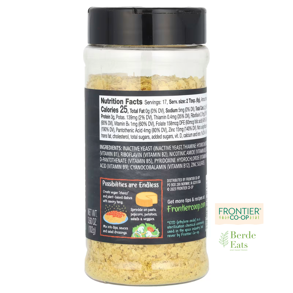 Premium Nutritional Yeast (GF*)