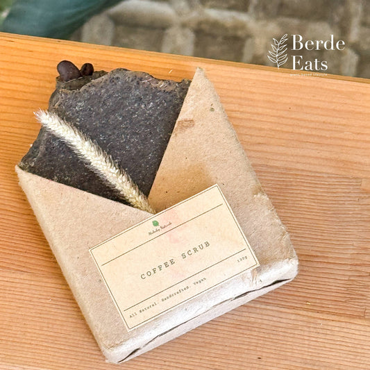Coffee Scrub All Natural Handcrafted Exfoliating Soap Bar