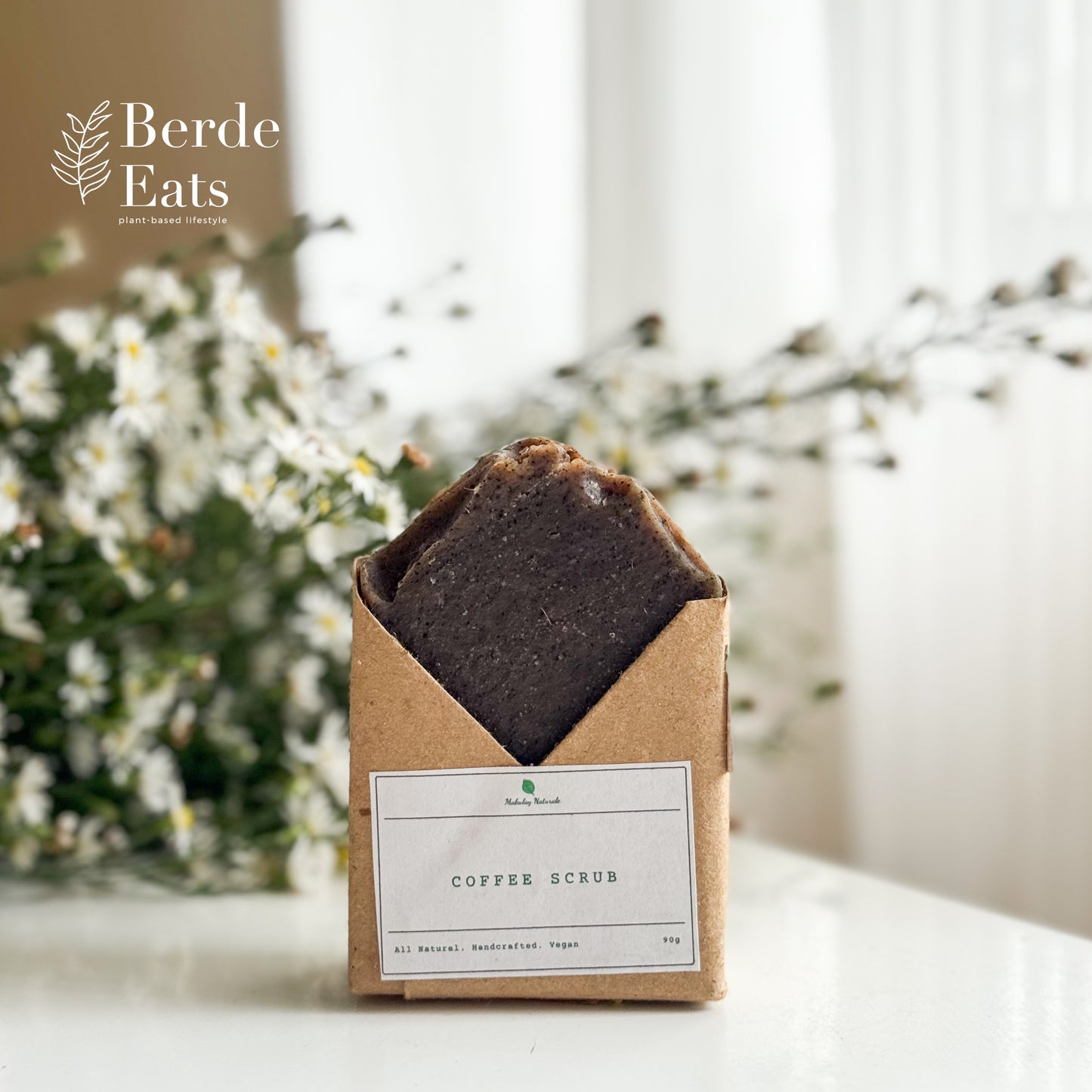Coffee Scrub All Natural Handcrafted Exfoliating Soap Bar