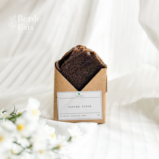Coffee Scrub All Natural Handcrafted Exfoliating Soap Bar