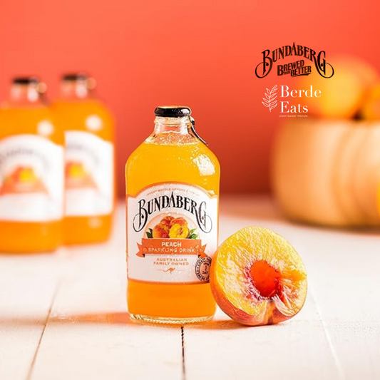 Peach Sparkling Drink (GF*)