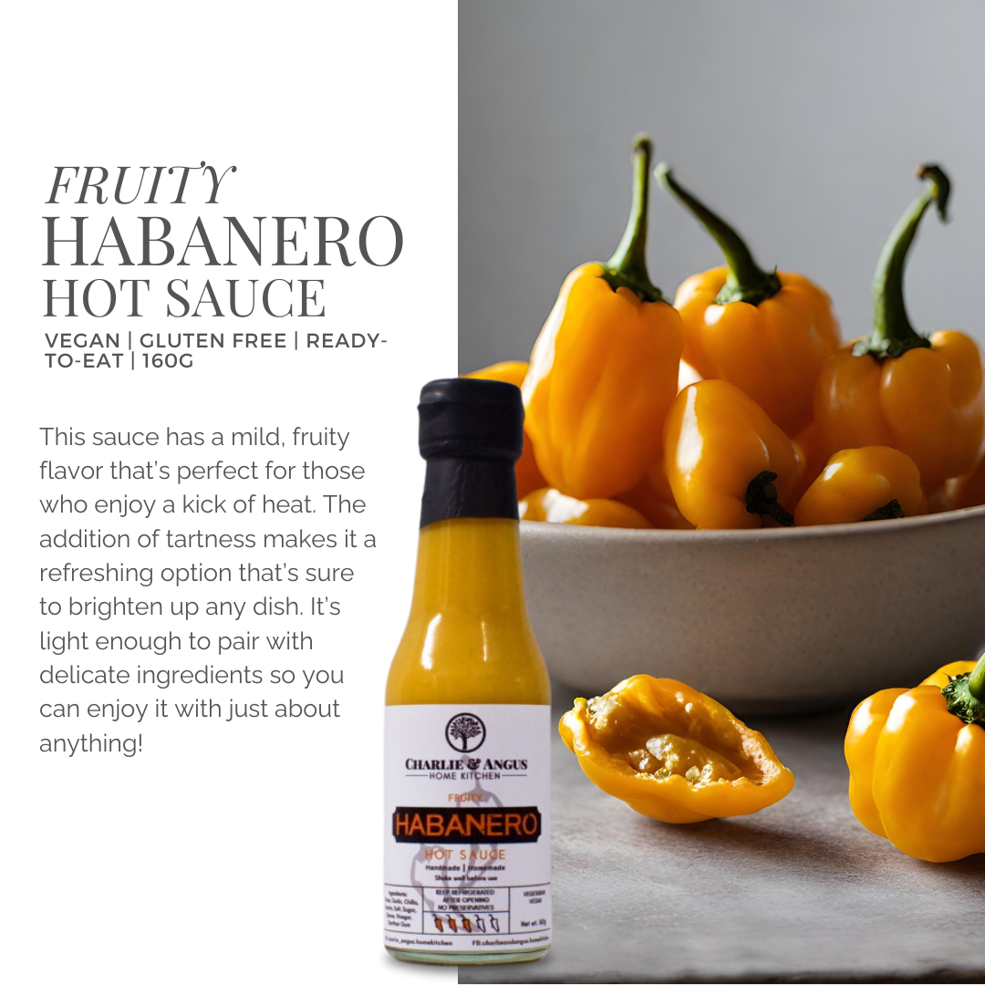 Hot Sauce, Fruity Habanero (*GF)