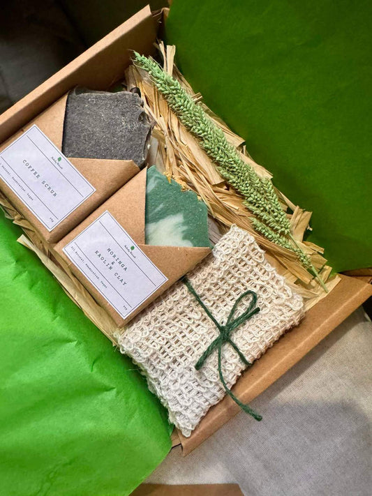 Gift Box - Handmade Natural Soap Set