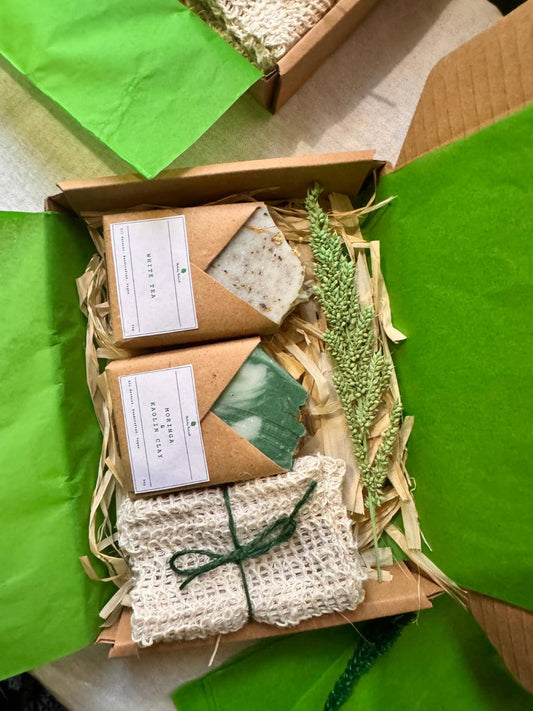 Gift Box - Handmade Natural Soap Set