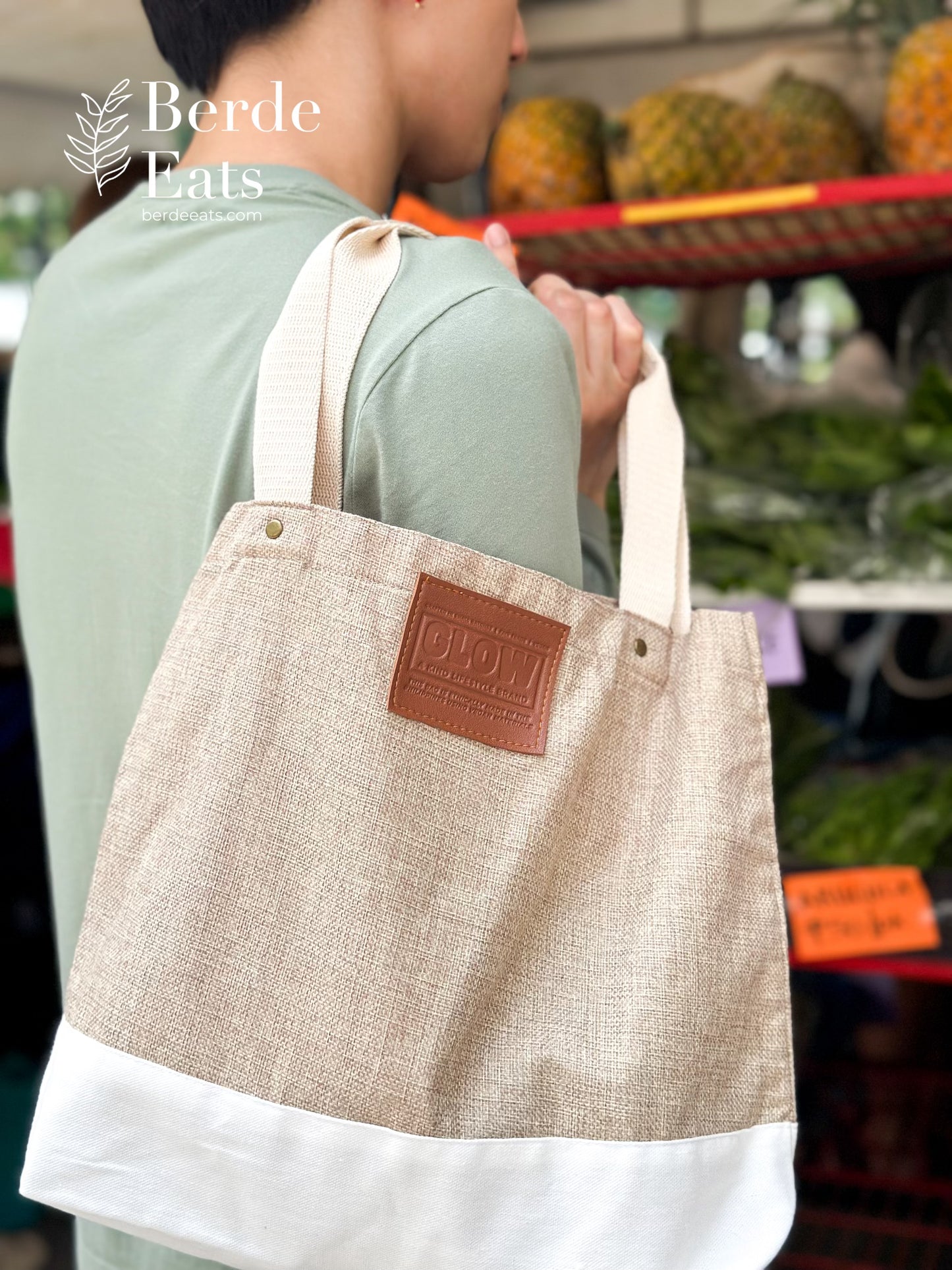 Isla Jute Tote Bag