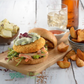 Plant Based Crispy Mushroom Burger