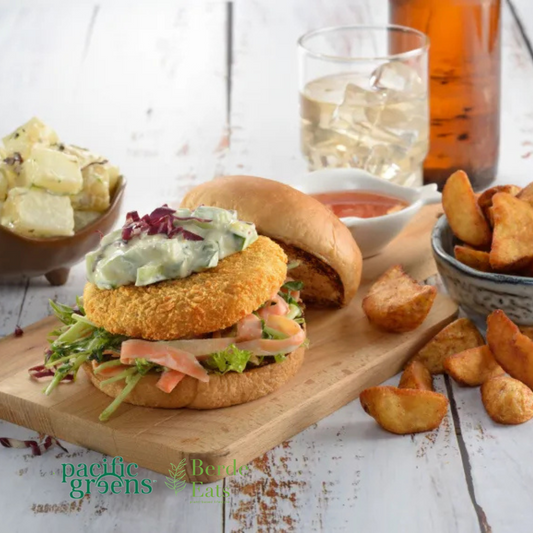 Plant Based Crispy Mushroom Burger