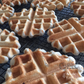 Eggless Waffles (2 pieces)