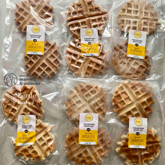 Aquafaba Waffles (2 pieces)