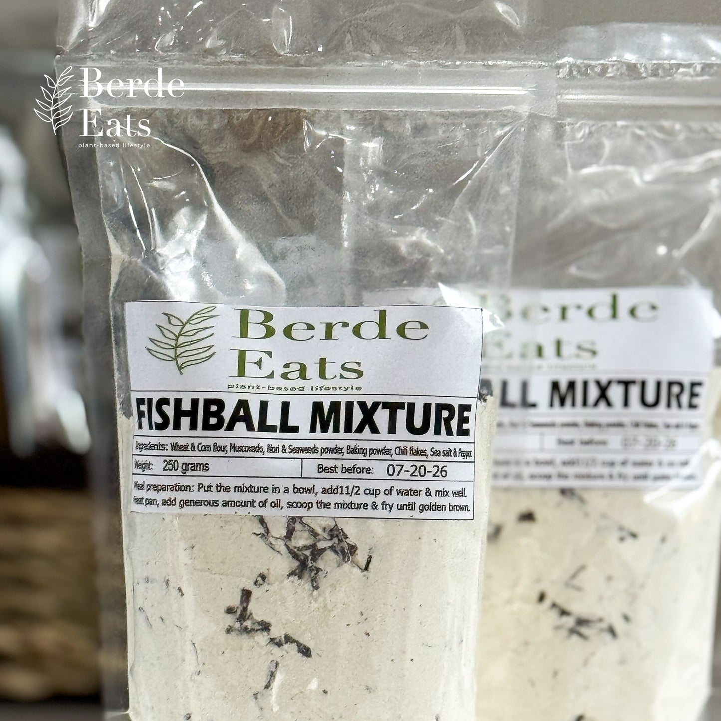 DIY Fishball Mix (Plant-Based)