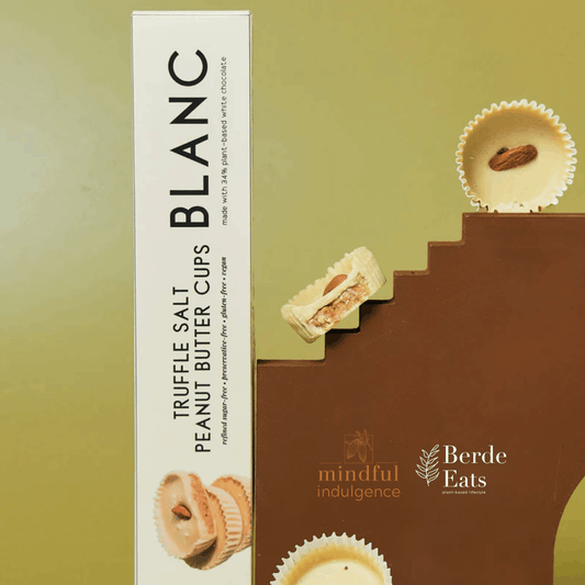 BLANC | White Chocolate Peanut Butter Cups (Box of 6)
