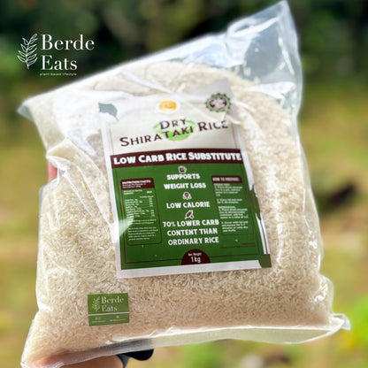 Dry Shirataki Konjac Rice