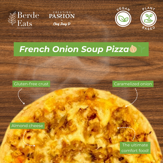 French Onion Soup Pizza (GF*)