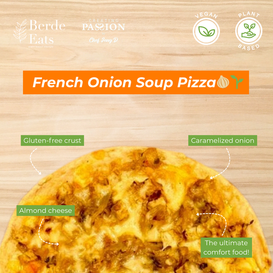 French Onion Soup Pizza (GF*)
