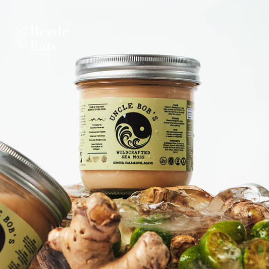 Wildcrafted Sea Moss Gel Ginger Calamansi & Agave Blend