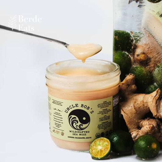 Wildcrafted Sea Moss Gel Ginger Calamansi & Agave Blend