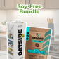 Vegains Chocolate Protein Milk Shake Bundle | Vegains + Oatside