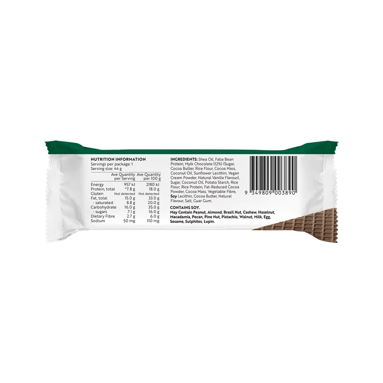 Chocolate Protein Wafer Bars (GF*)
