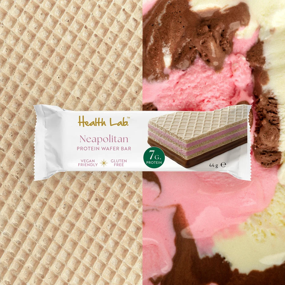 Neapolitan Protein Wafer Bar (GF*)
