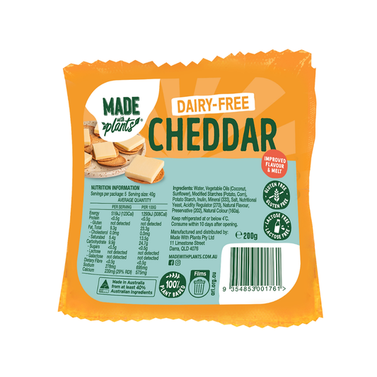 Dairy Free Cheddar Block