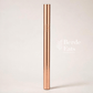 Eco-Friendly Stainless Steel Metal Sip Straw