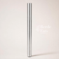 Eco-Friendly Stainless Steel Metal Sip Straw