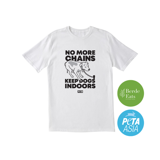 No More Chains Keep Dogs Indoors T-Shirt
