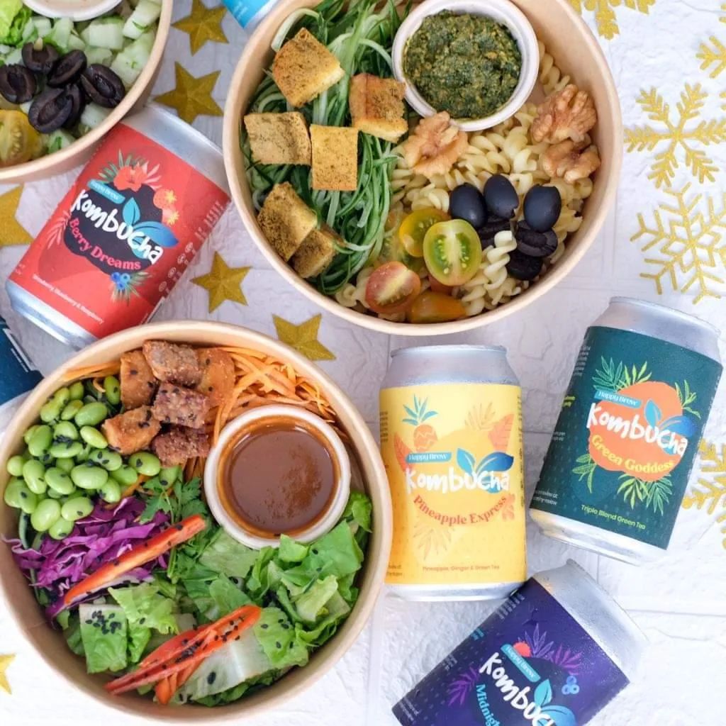 Happy Brew Kombucha: All 11 Flavors BUNDLE | 100% Plant-Based – Berde ...