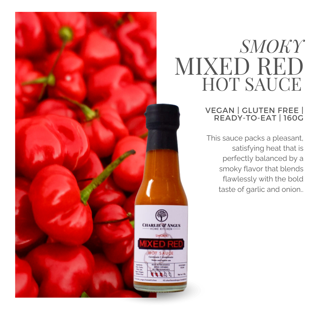 Hot Sauce, Smoky Mixed Red (*GF)