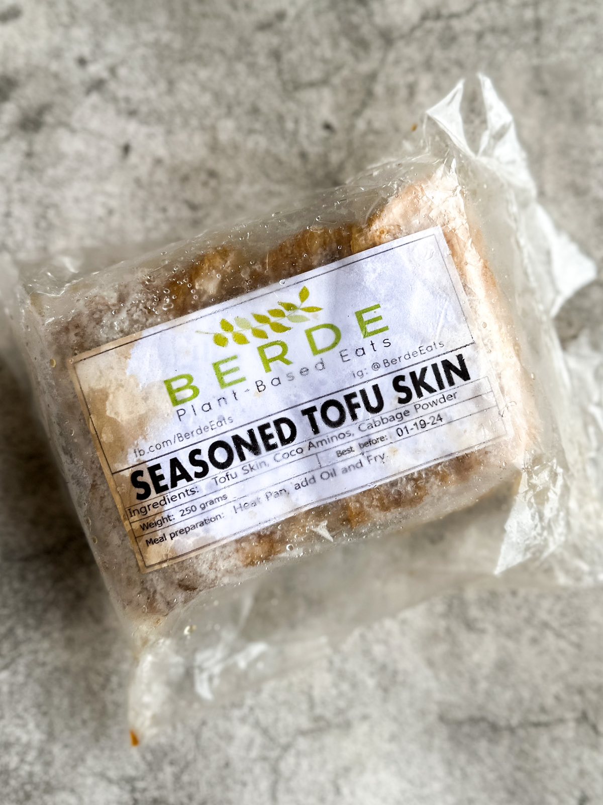 Seasoned Tofu Skin