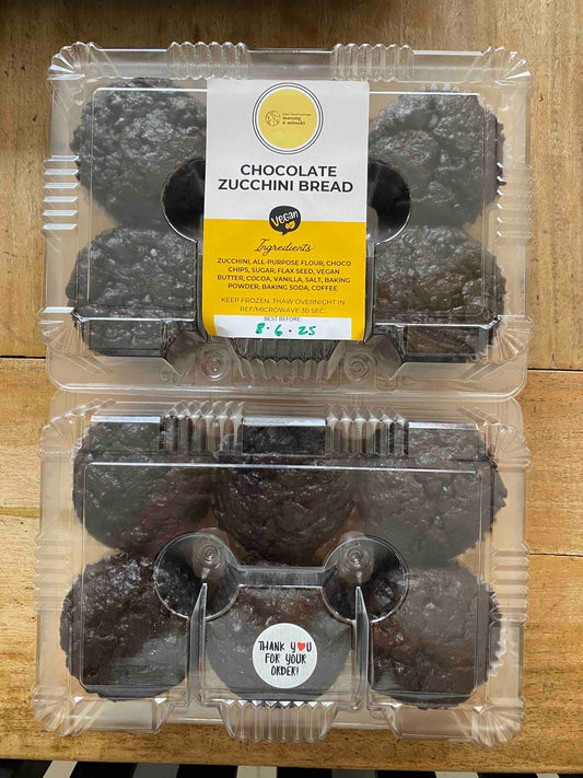 Chocolate Zucchini Muffins 🍫🥒