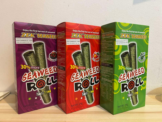 Hollow Seaweed Rolls