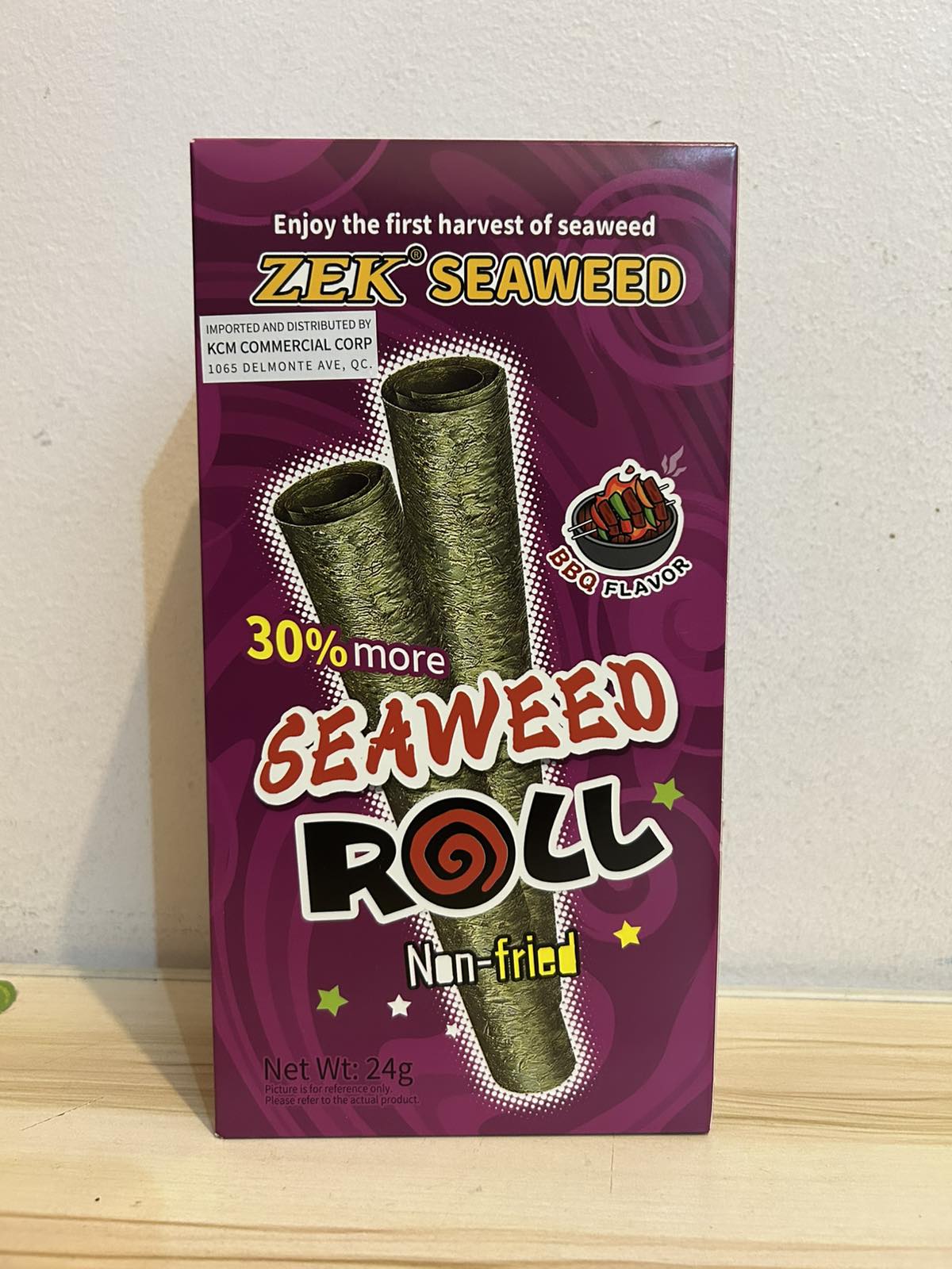 Hollow Seaweed Rolls