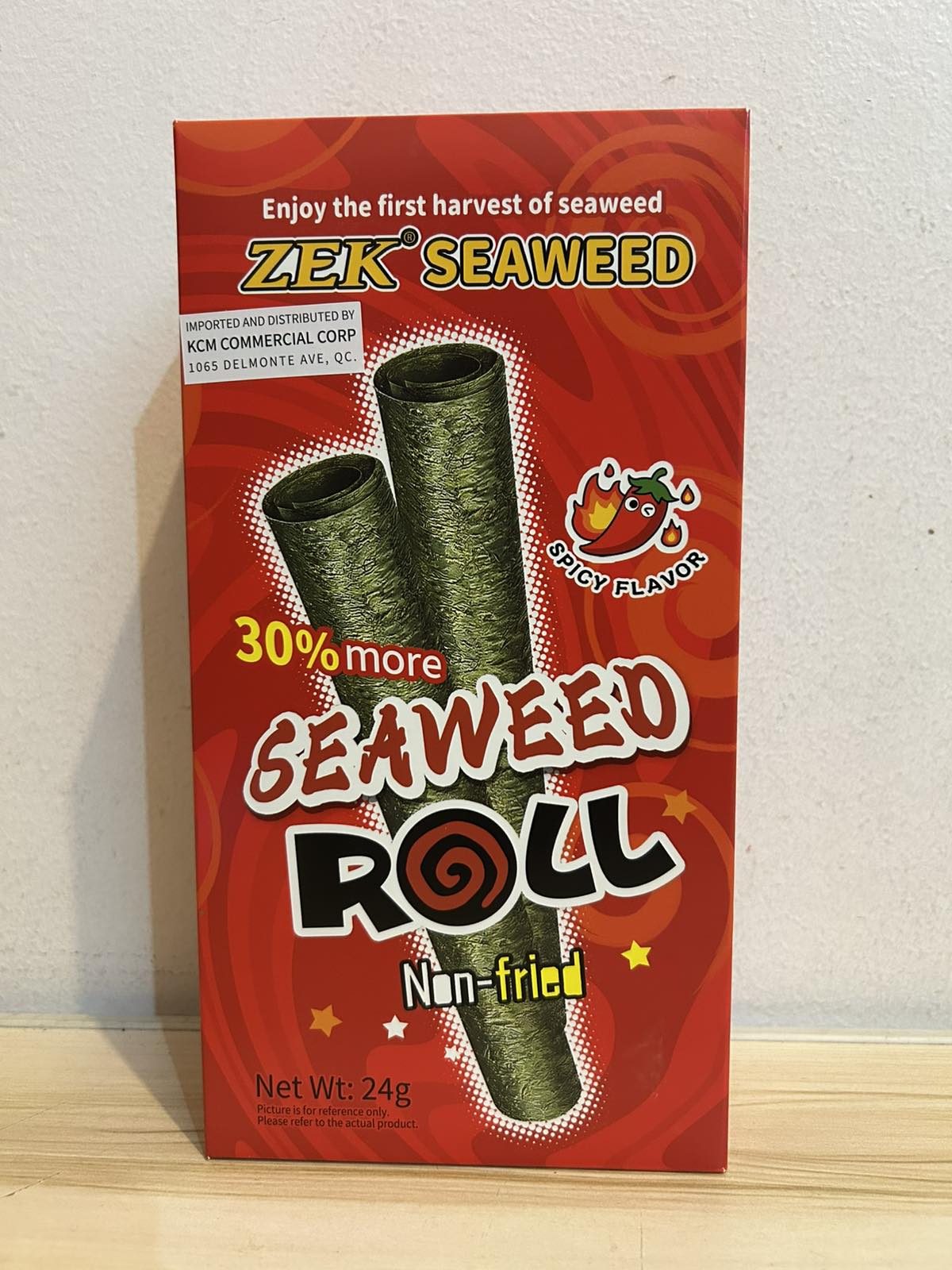 Hollow Seaweed Rolls