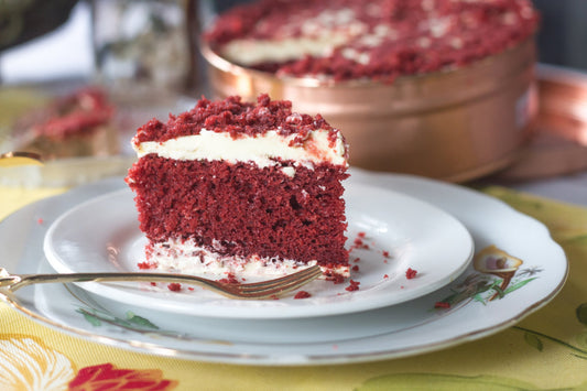 Red Velvet Cake in Tin