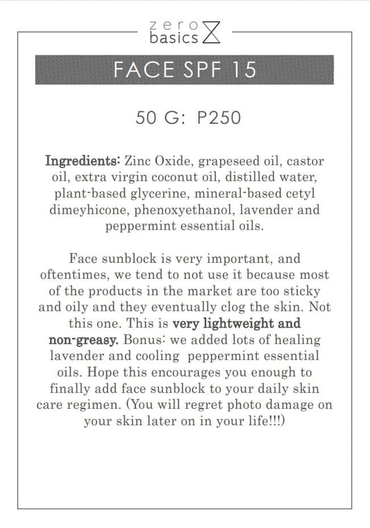 Face Sunblock