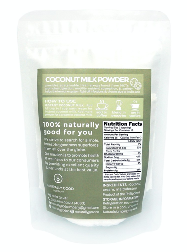Organic Coconut Milk Powder (GF)